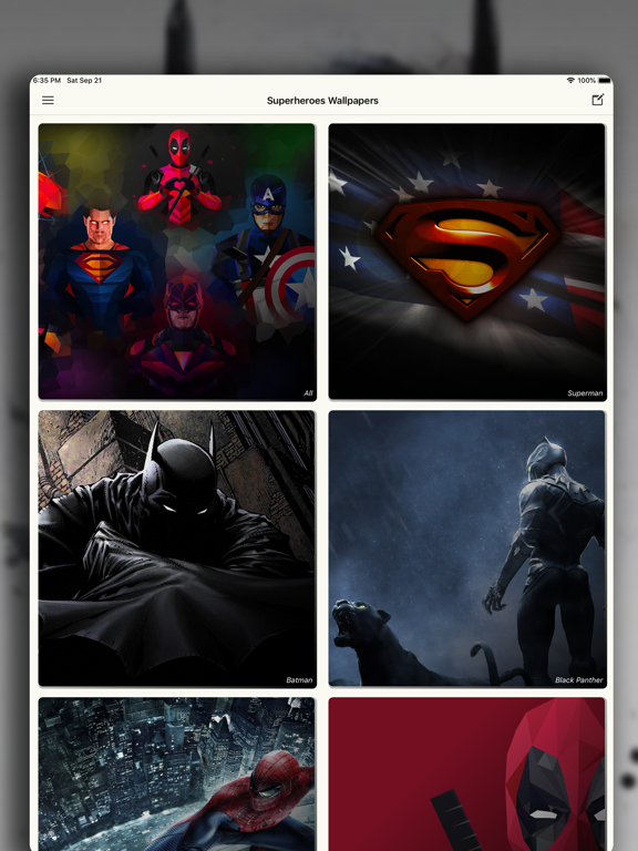Screenshot #4 pour Superhero Wallpaper HD