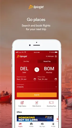 SpiceJet – Book Cheap Flights screenshot 1