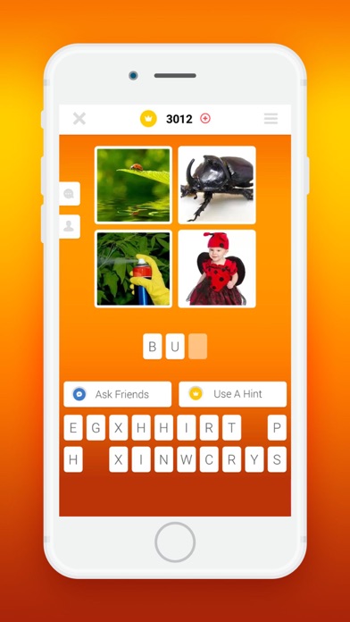 Screenshot #1 pour Guess The Word - 4 Pics 1 Word