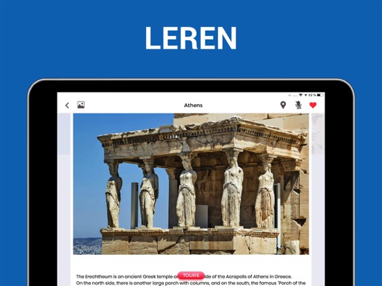 Athene Reisgids Offline iPad app afbeelding 5