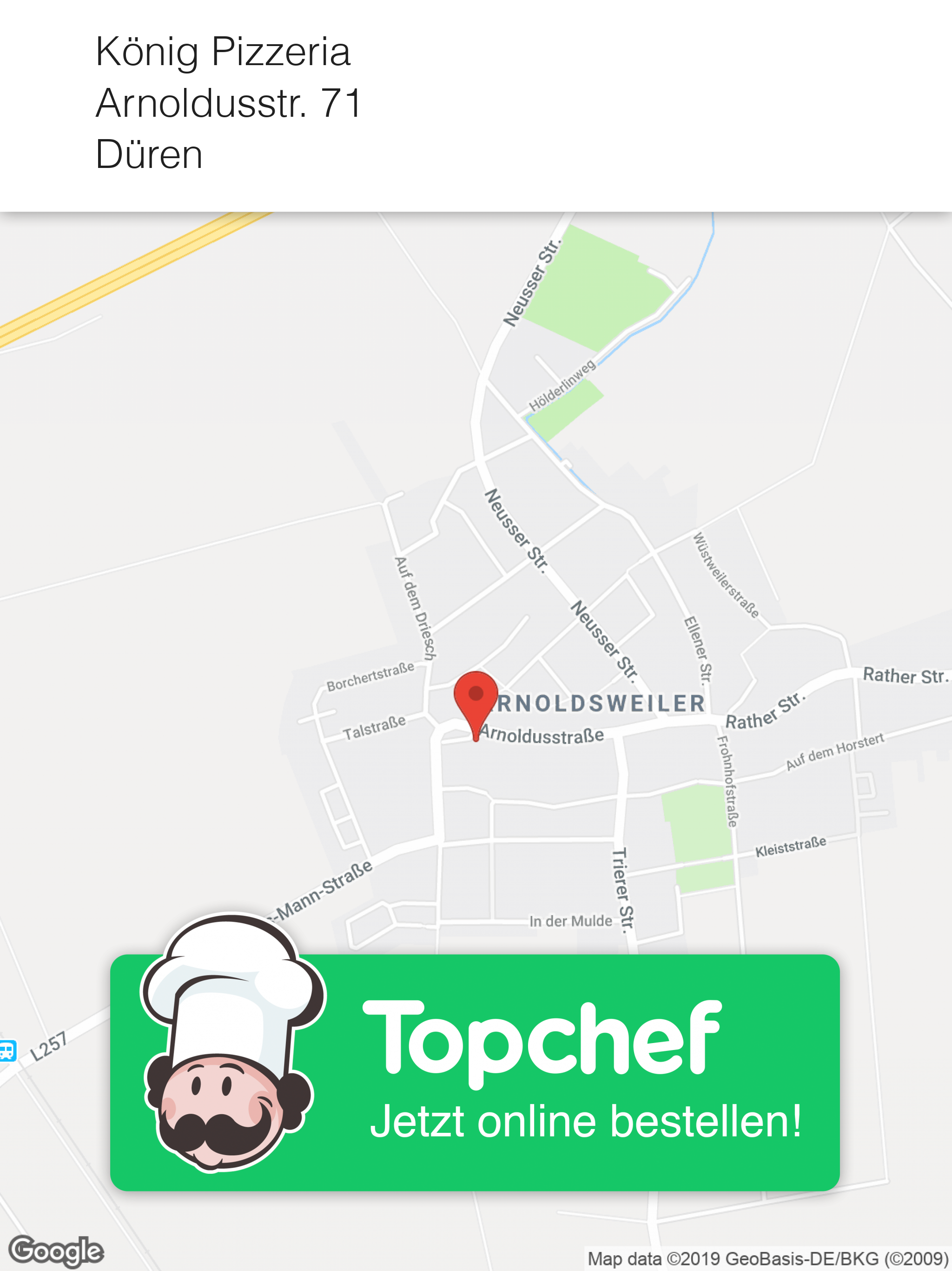 König Pizzeria Düren