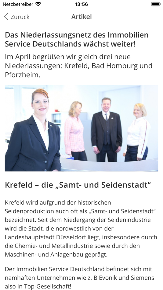 #3. ISD2go (iOS) 由: ISD Immobilien Service Deutschland GmbH & Co. KG