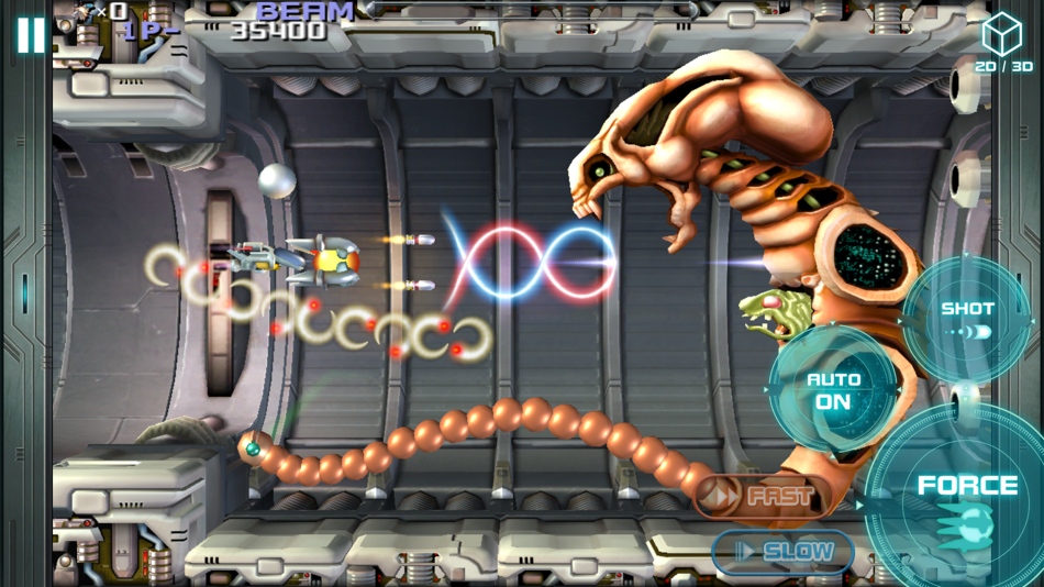 #2. R-Type Dimensions EX (iOS) 来自: Tozai Games, Inc.