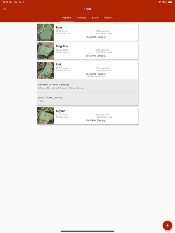 BovIQ iPad screenshot 3 - Productivity app