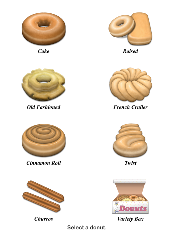 Donut Doodle iPad screenshot 4 - Games app