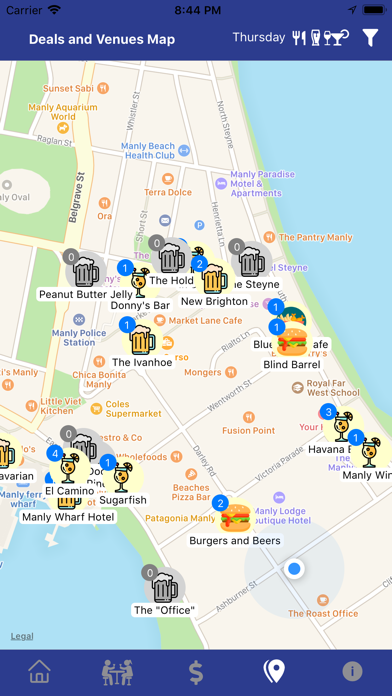 Screenshot #1 pour Manly Happy Hour