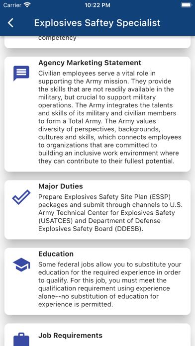 USA Job Openings Screenshot