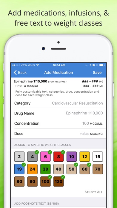 Pedi Safe Pediatric Anesthesia Screenshot