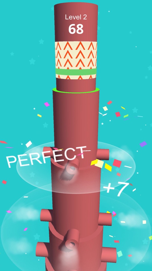 #1. Touch Tower - Satisfying Feels (iOS) 由: Balraj Sohal