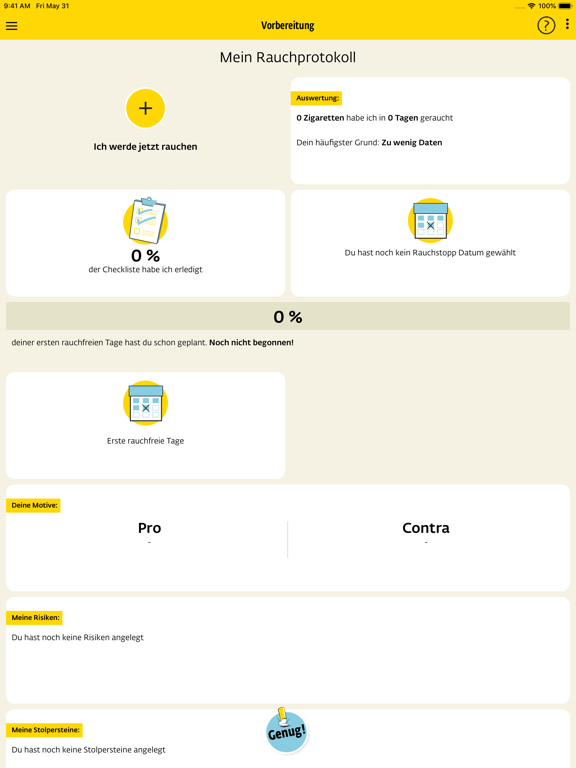 Screenshot #4 pour Rauchfrei App