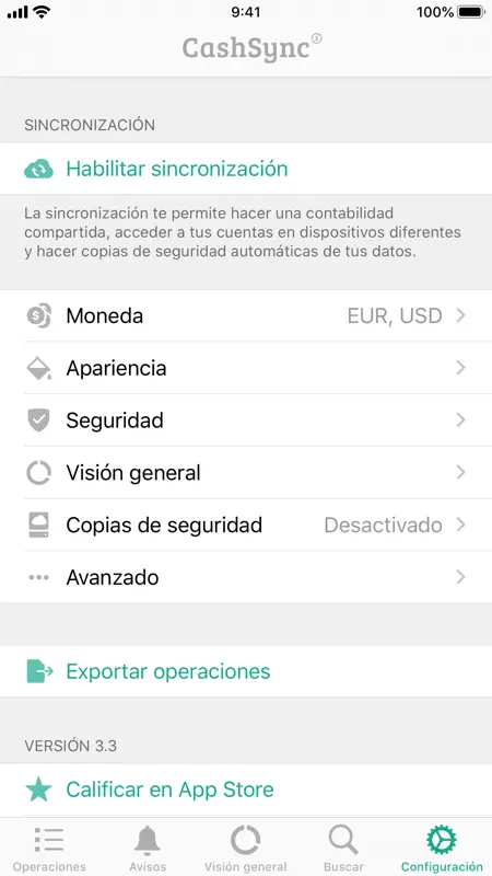 CashSync+PRO: Expense tracking screenshot 8 of 9
