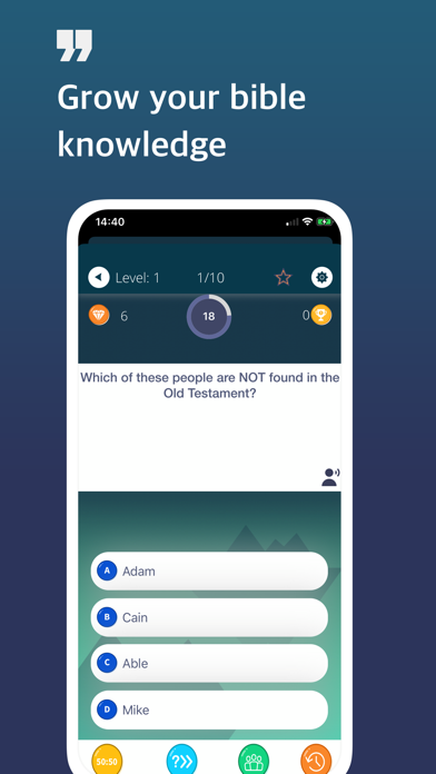 Screenshot #3 pour BibleLifestyle Trivia!