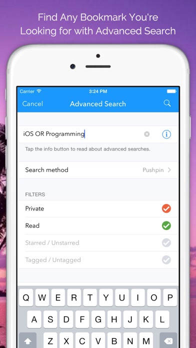 Pushpin for Pinboard: The Best Bookmark Manager for Your iPhone screenshot 3