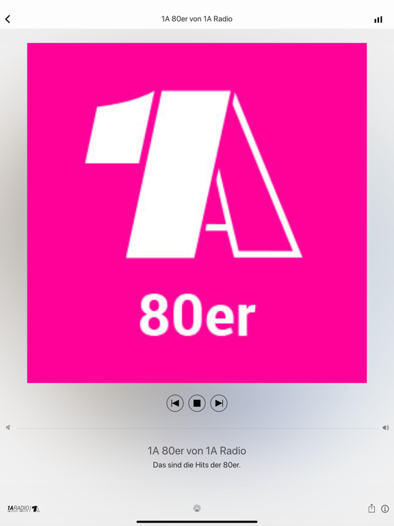 1A Radio‑App screenshot 6