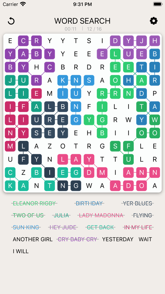 #2. Word Search Ultimate (iOS) 由: 6S MOBILE