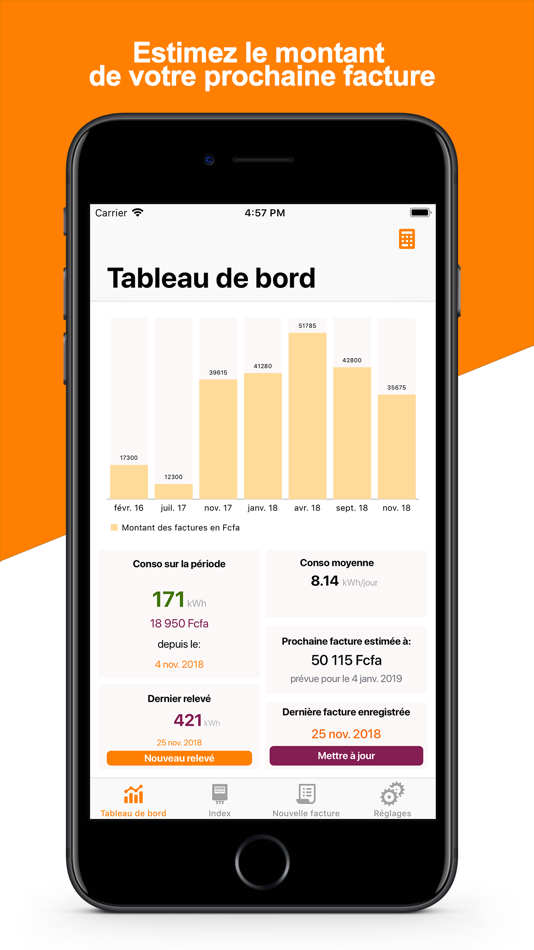 #1. Sim'Elec (iOS) By: Ismael DEMBELE