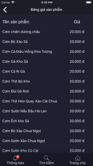 App screenshot