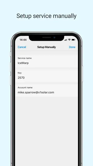 IceWarp Authenticator screenshot 4