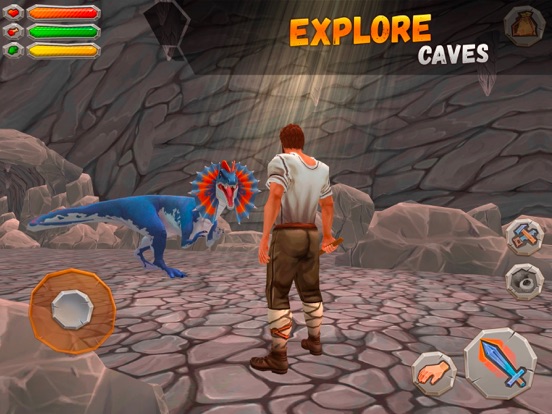 Survival Island 2. Dino Ark iPad screenshot 4 - Games app