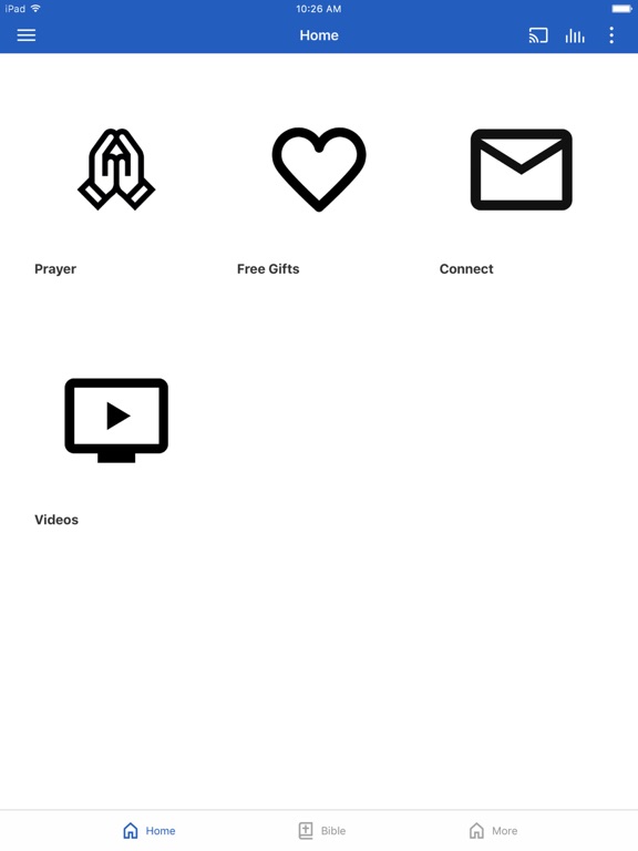 The Jonathan Cahn App iPad screenshot 1 - Education app