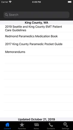 King County EMS Protocol Book iPhone image 2
