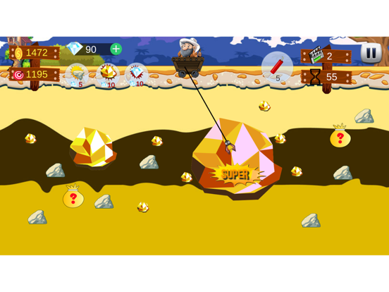 Gold Miner Las Vegas iPad screenshot 6 - Games app