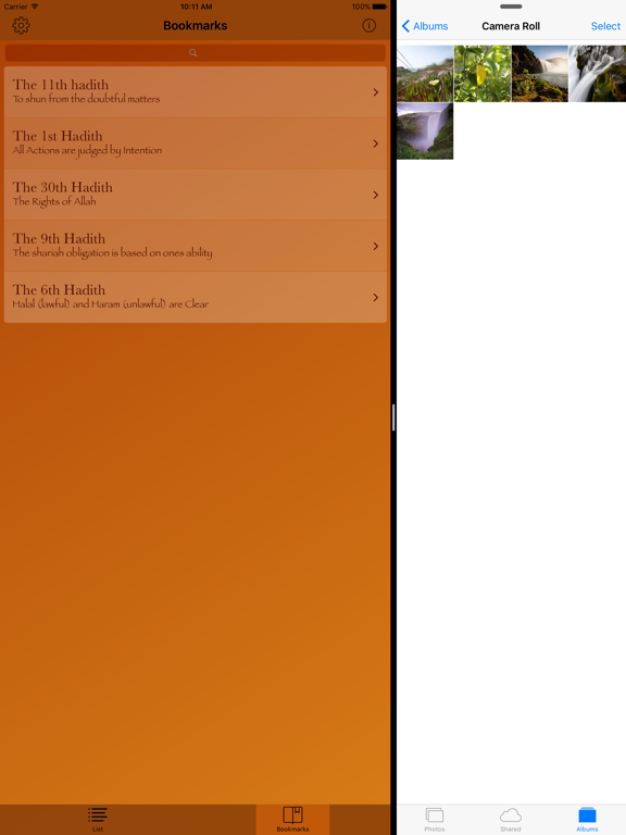 An-Nawawi's Forty Hadiths iPad screenshot 7 - Reference app