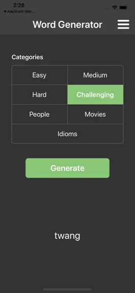 Game screenshot AppStash: Word Generator apk