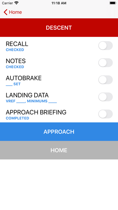 B777 Checklist Screenshot