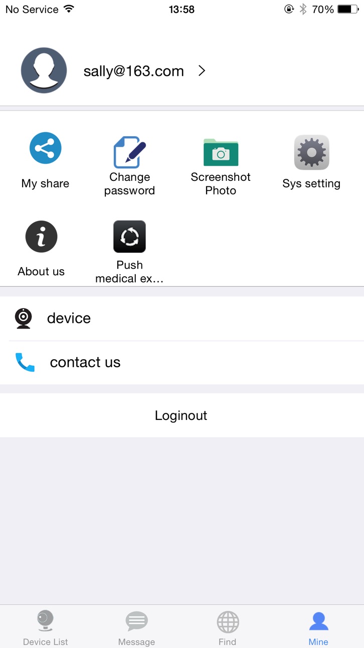 iPhone screenshot