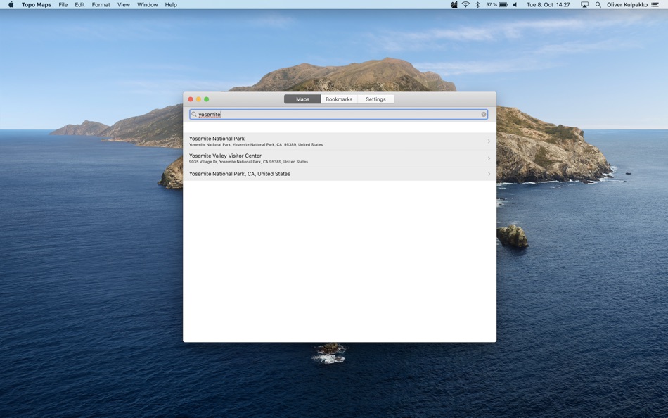#2. Topo Maps (macOS) Podle: East Studios Oy