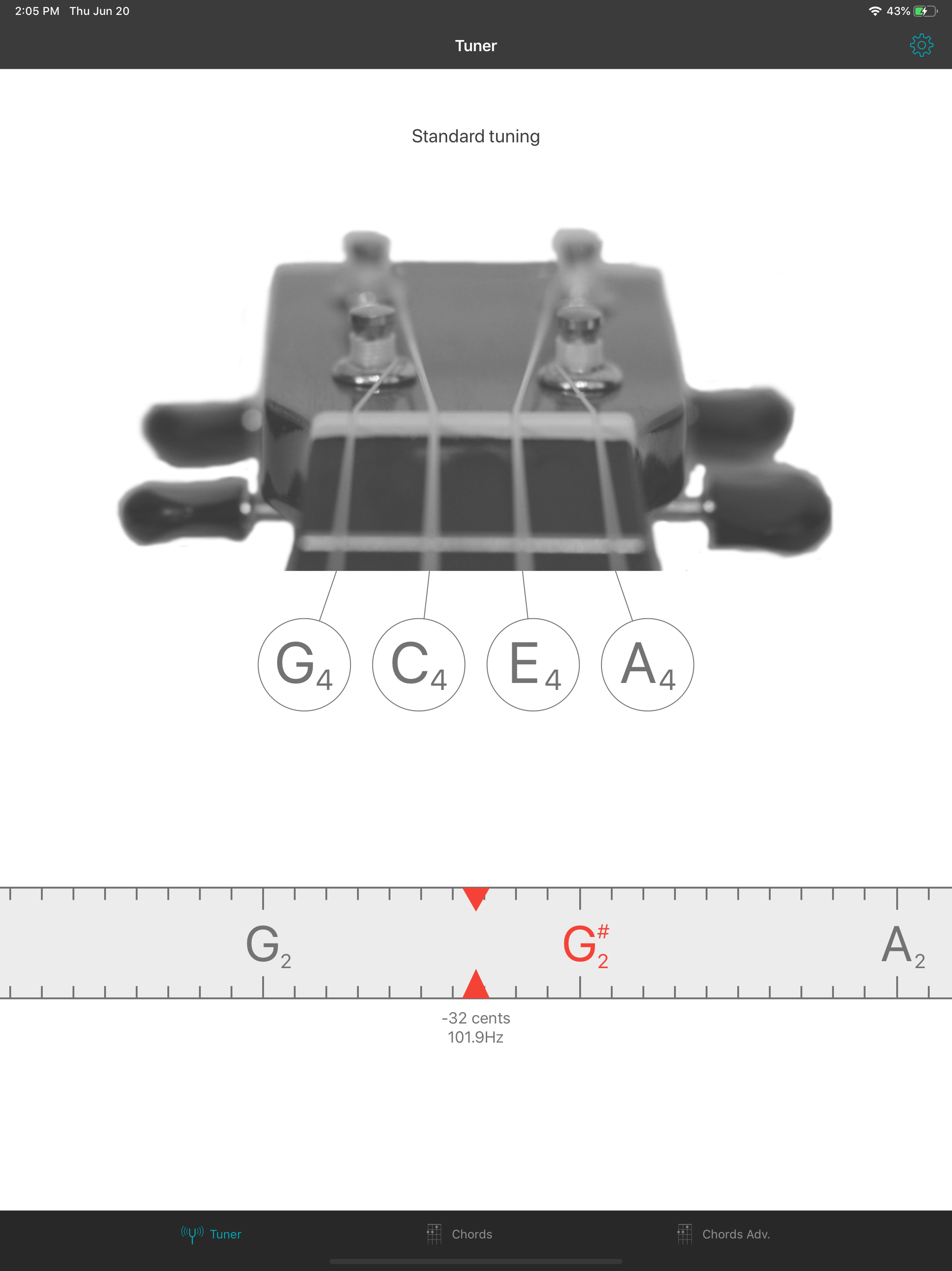 Ukulele Tuner EM-1