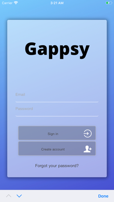 Screenshot #1 pour Gappsy