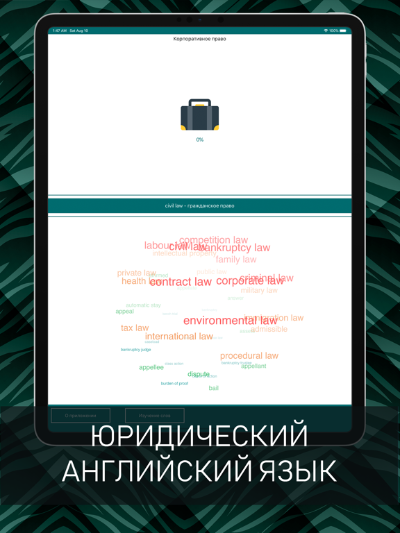 Английский для юристов