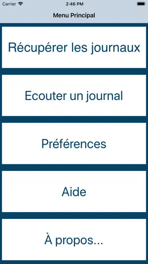 Vocale Presse screenshot 1