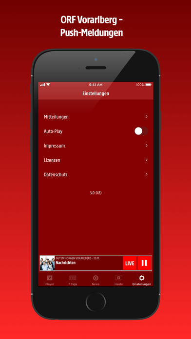 ORF Vorarlberg Screenshot