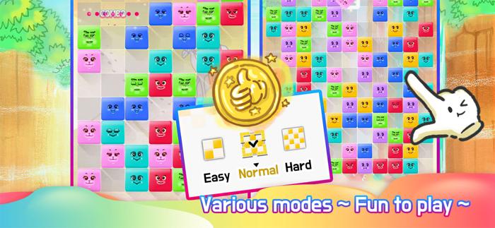 Color Pang Simple Tile Puzzle