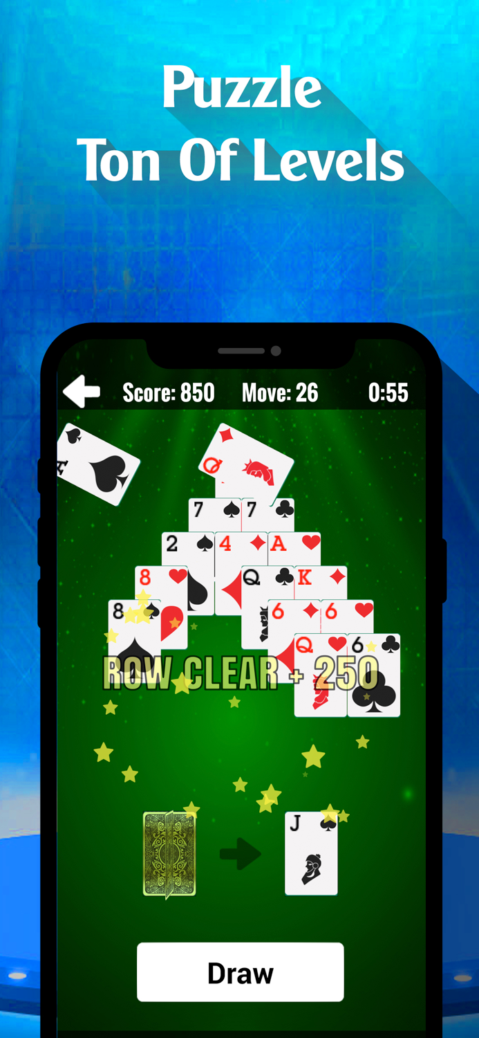 Pyramid Solitaire Card Classic