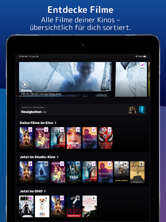 Screenshot #5 pour Cinuru - Dein Kino und Du