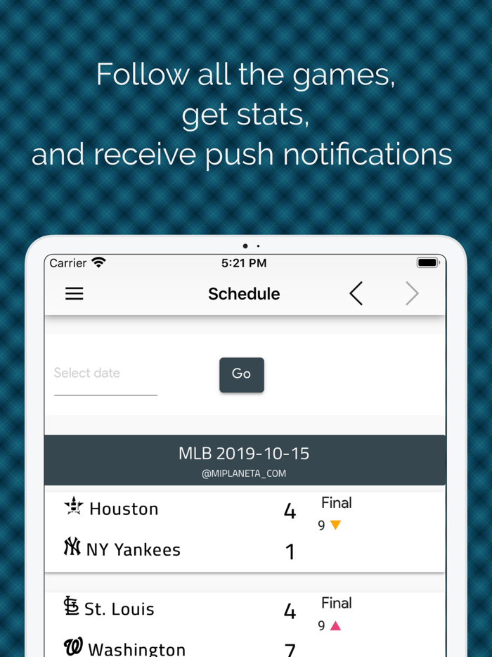 Baseball App World