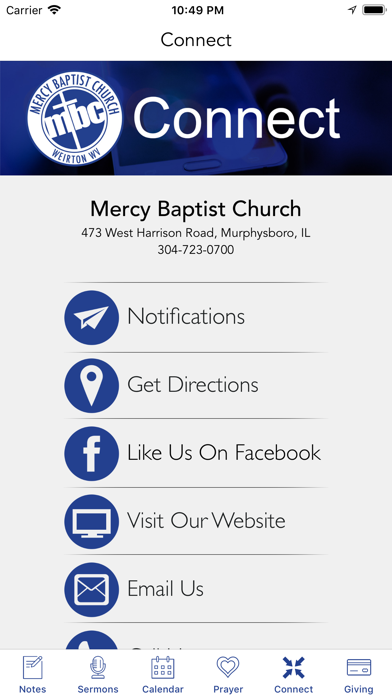 Screenshot #3 pour Mercy Baptist Church