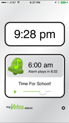 My Voice Alarm screenshot 1
