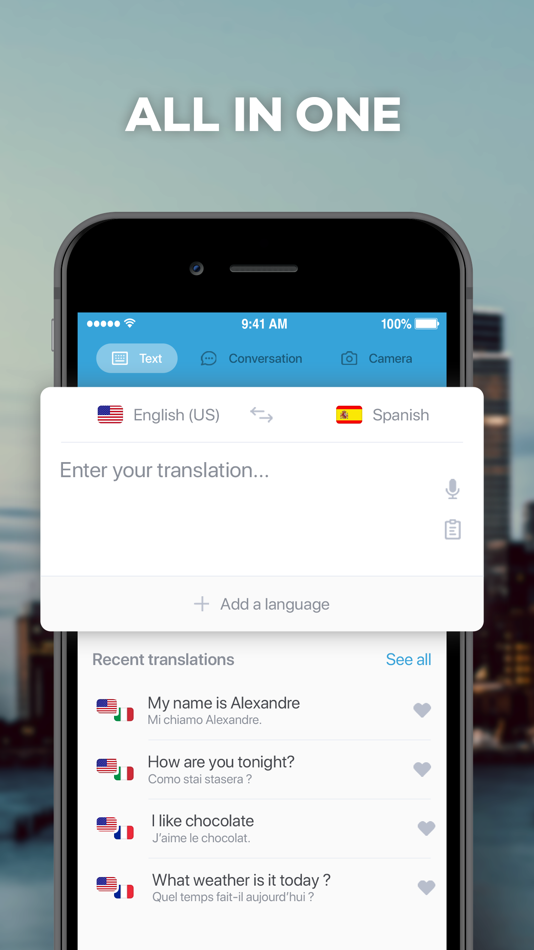 #7. Translator · (iOS) 由: BUCKET LIST LABS S.L.