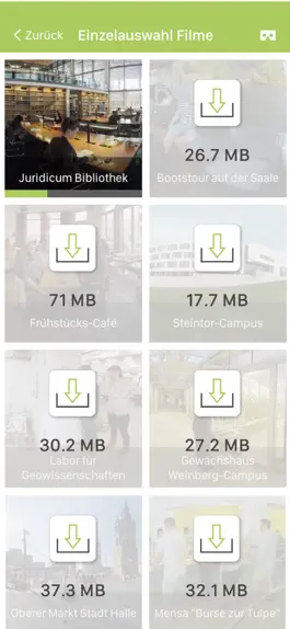 Game screenshot MLU VR Führung apk