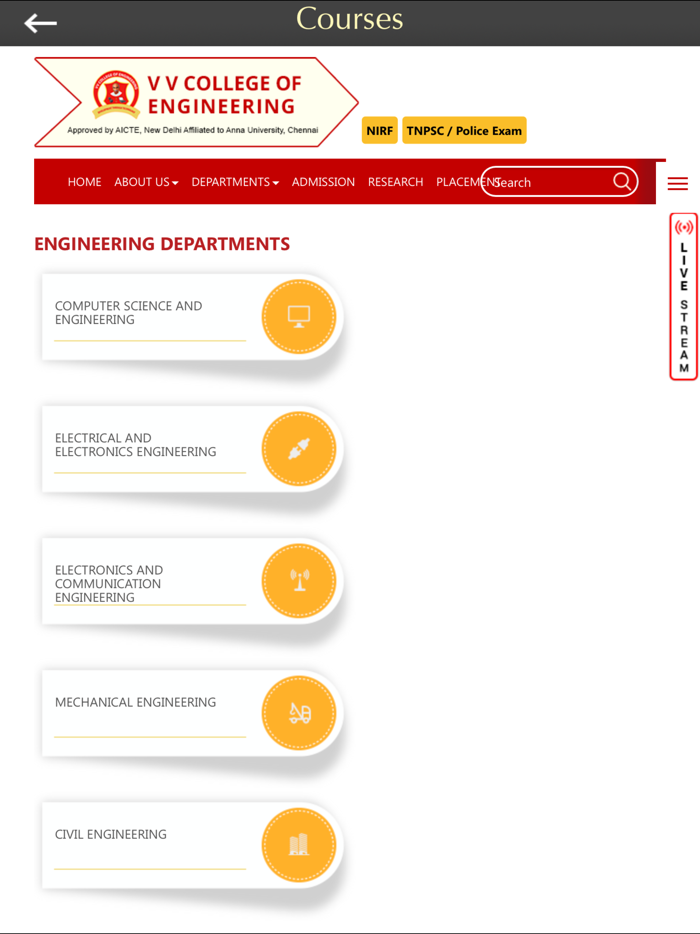 V V College of Engineering