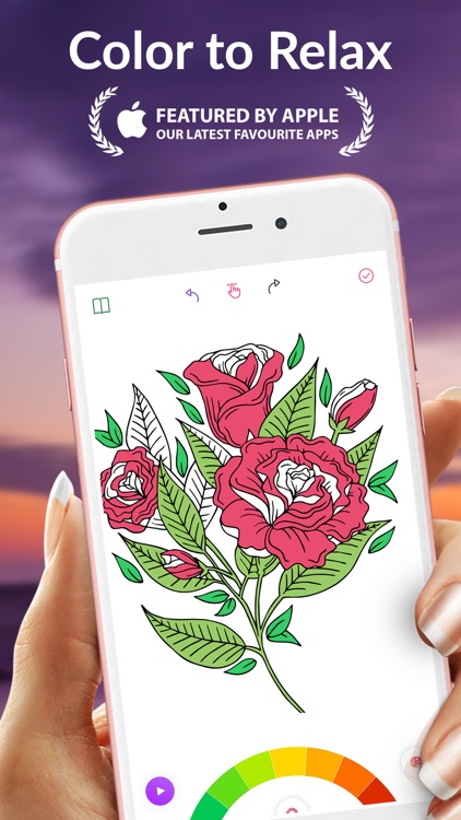 Colorgram: Adult coloring book screenshot-0