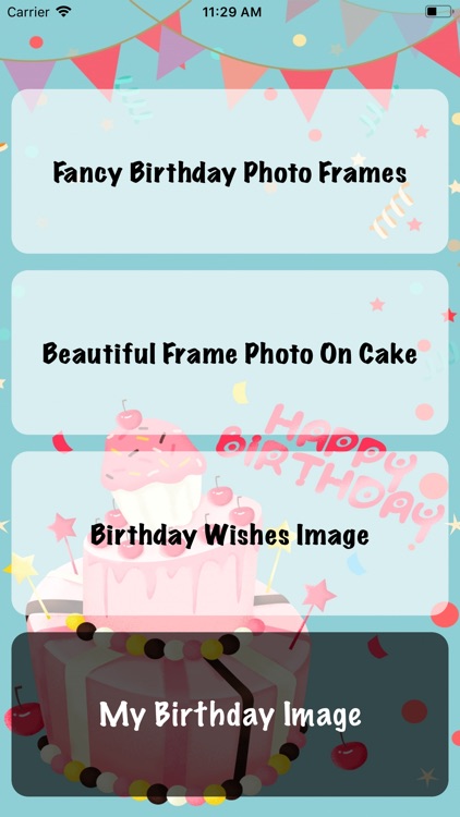 Happy Birthday Frame Maker