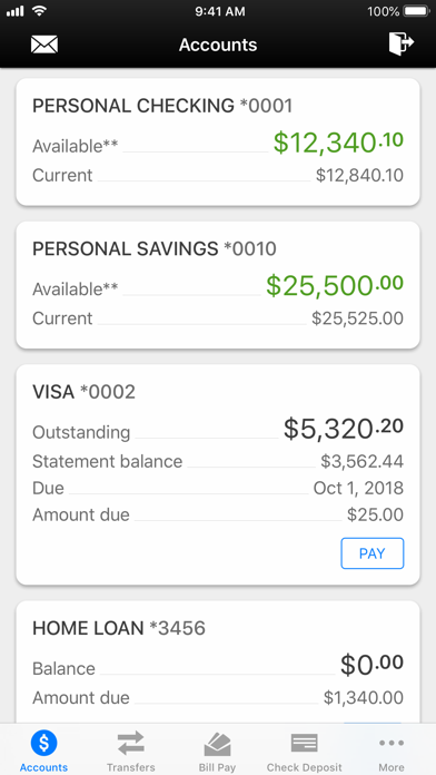 Valley Mobile Banking Screenshot