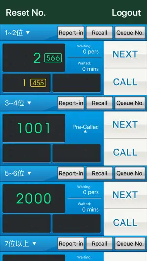 Nusoft Queuing screenshot 2