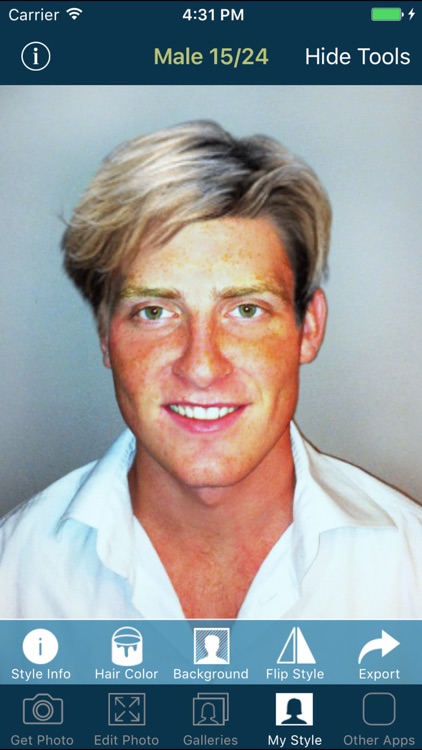 Hairstyle Try On PRO screenshot-4